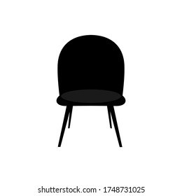 armchair vector icon in trendy flat design