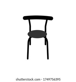 icono vectorial de sillón en diseño plano de moda