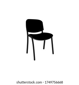 armchair vector icon in trendy flat design