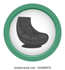 Armchair vector illustration