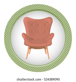 Armchair vector illustration