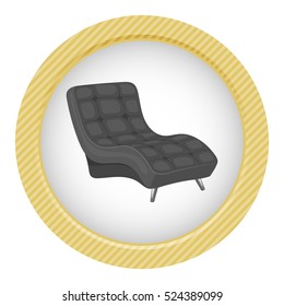 Armchair vector illustration