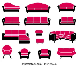 Armchairs and sofas