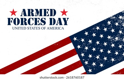 Armed Forces Day background design illustration