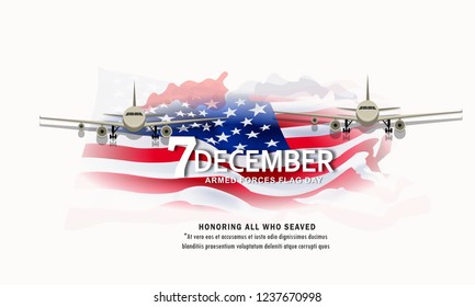 Armed forces day template, banner, poster design 
