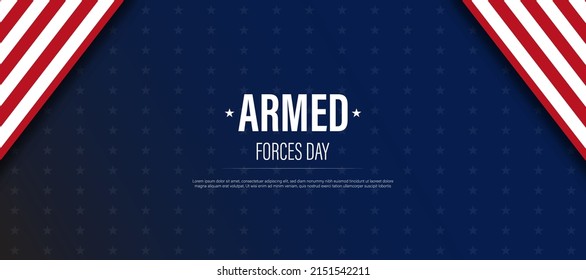 Diseño de afiches del día de las fuerzas armadas.