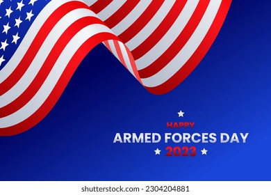 Armed forces day template poster design. Happy armed forces day 2023.