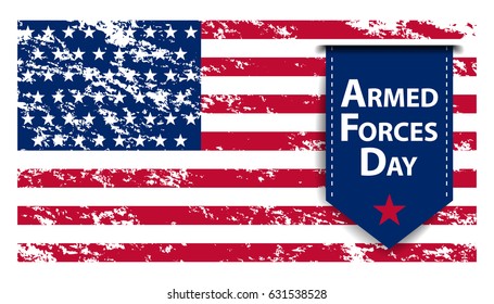 Armed forces day template poster design. Vector illustration of background for Armed forces day. Vector illustration of Celebration background for Armed Forces Day. Illustration of Armed forces day