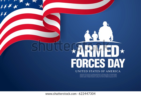 armed-forces-day-template-poster-design-stock-vector-royalty-free