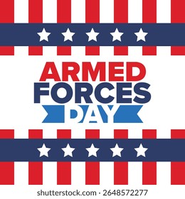 Armed Forces Day in United Kingdom. Great Britain flag. Veterans' and Memorial Day. Holiday to honoring the armed forces. British flag. Army Day. Creative art poster. Vector illustration