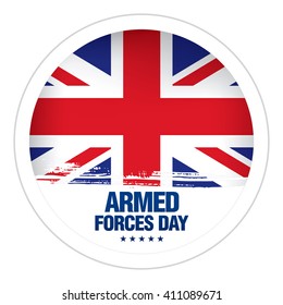 Armed Forces Day in the United Kingdom template badge