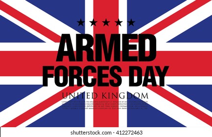 Armed Forces Day in the United Kingdom template banner