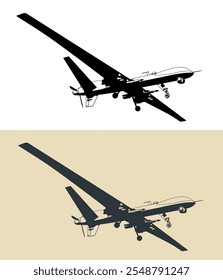 Aeronaves multi-missões armadas, de longa duração e pilotadas à distância