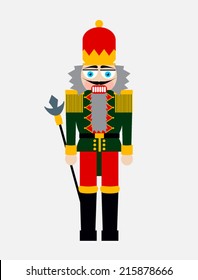 Armed Nutcracker toy