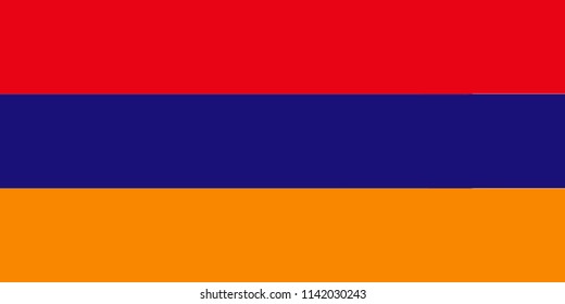 Armenia Armenian Country Flag Illustration Design