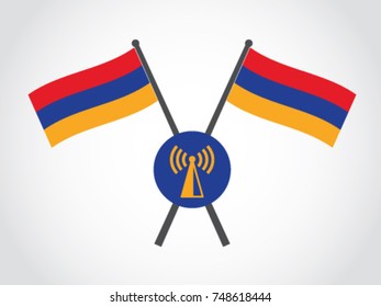 Armenia Emblem Network Telecommunications