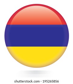 Armenia flag button