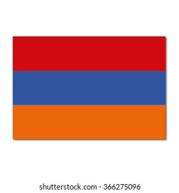 Armenia Flag Icon Button
