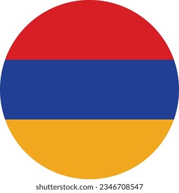 Armenia flag logo icon vector
