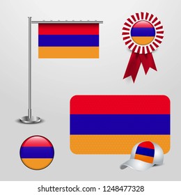 Armenia Flag Set