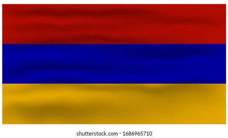 Armenia Flag in Vector Illustration