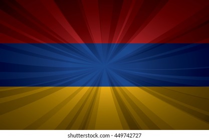 Armenia flag vector illustration.