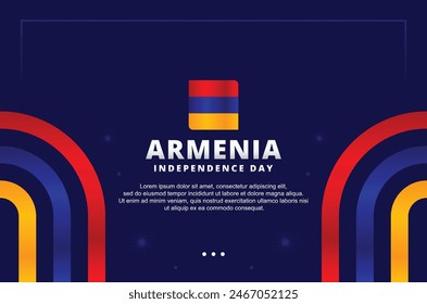 Armenia Independence Day Vector Design Illustration