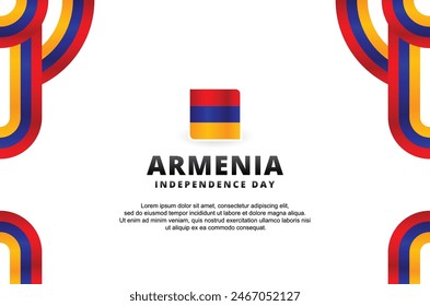 Armenia Independence Day Vector Design Illustration