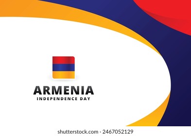 Armenia Independence Day Vector Design Illustration