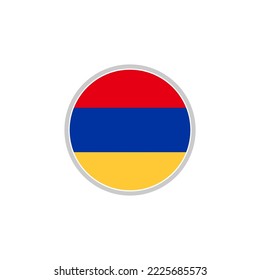 Armenia independence day vector icon set sign symbol