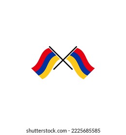 Armenia independence day vector icon set sign symbol