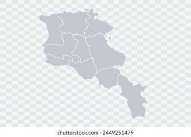 Armenia Map Color de la nube en el fondo blanco archivos de calidad Png
