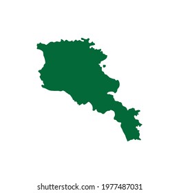 Armenia Map. Armenia map illustration. Armenia map chart vector