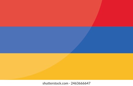 Armenia National Flag for background, backdrop. Vector illustration