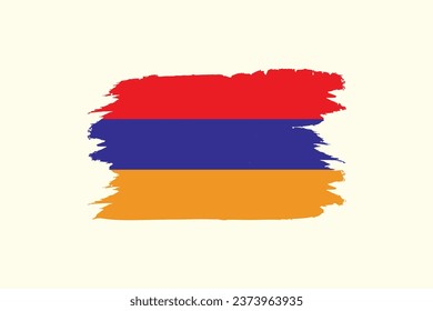 Armenia national flag in vector