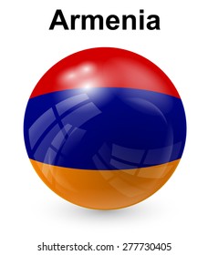 bandera oficial del estado de armenia