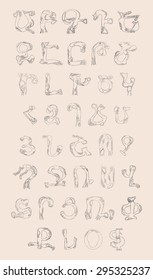 Armenian alphabet  svg
