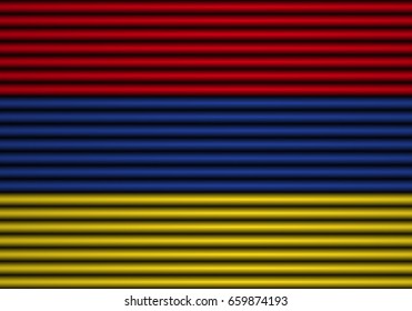 The Armenian flag.Abstract background.