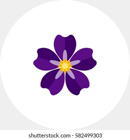 Violets Flower Icon Images Stock Photos Vectors Shutterstock