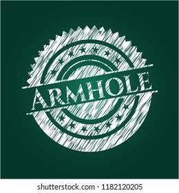 Armhole chalk emblem