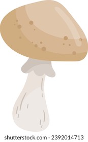 Armillaria Mellea Mushroom Plant Vector Illustration