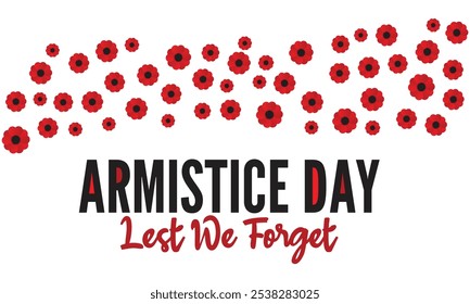  Armistice Day good for national Armistice Day celebration. flat design. 