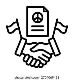 Elemento De Icono De Armisticio Para Diseño Y Vector