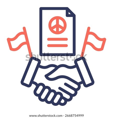 Armistice Icon Element For Design And Vector