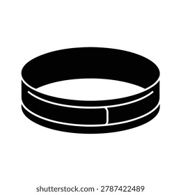 Armlet silhouette vector art Illustration
