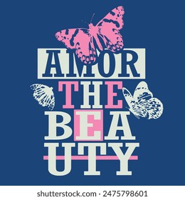 armor butterfly for t shirt slogan