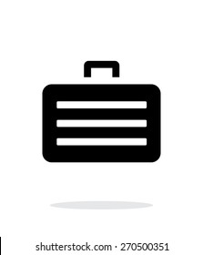 Armor case simple icon on white background. Vector illustration.