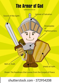 The Armor of God, from Ephesians Chapter 6