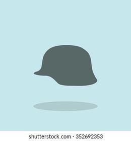 Armor helmet pictogram