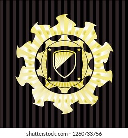 armor icon inside shiny badge